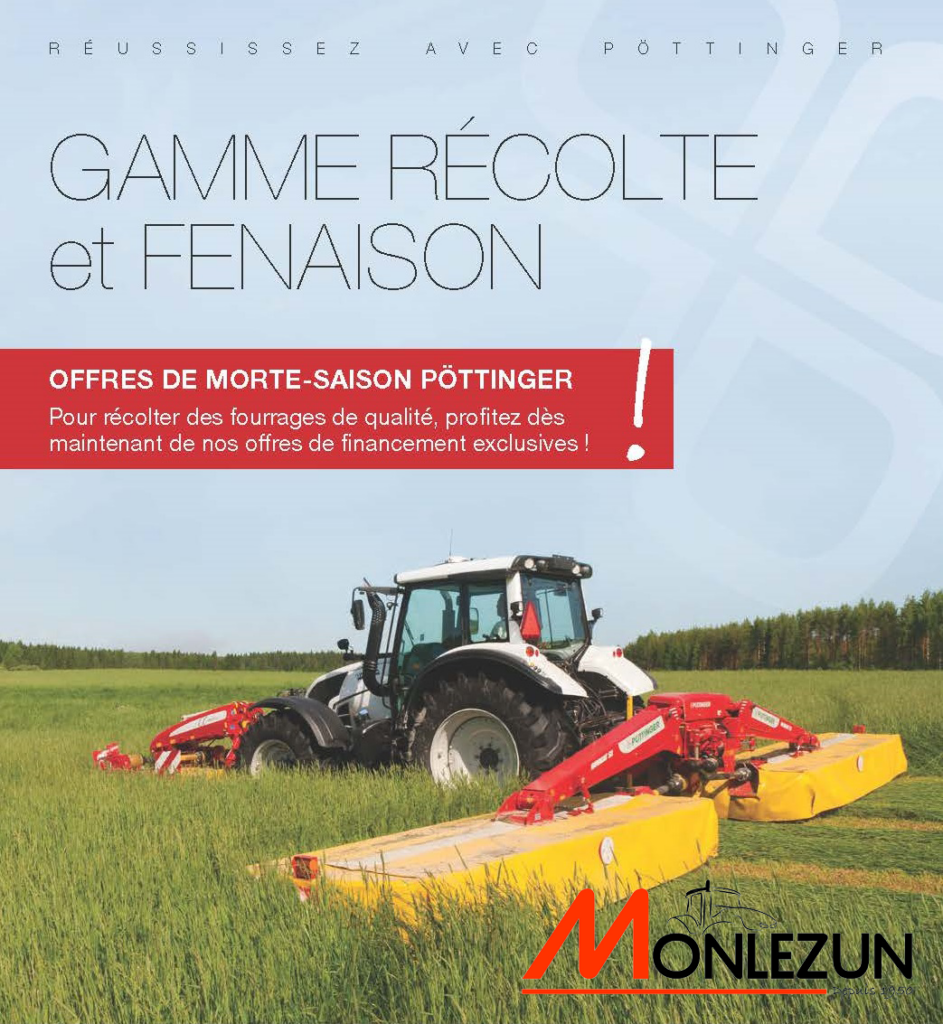 offre fenaison pottinger