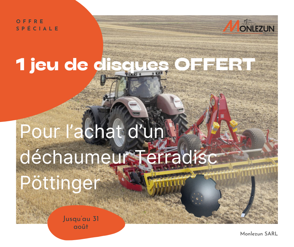 offre pottinger terradisc 65