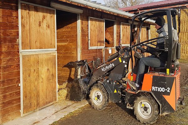 Acheter chargeuse sur pneus Kubota