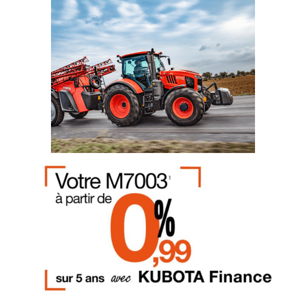 Offre Kubota monlezun