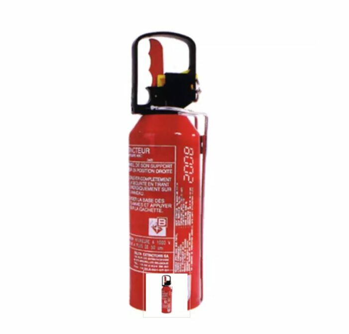 Extincteur ABC 1kg + support DV400703