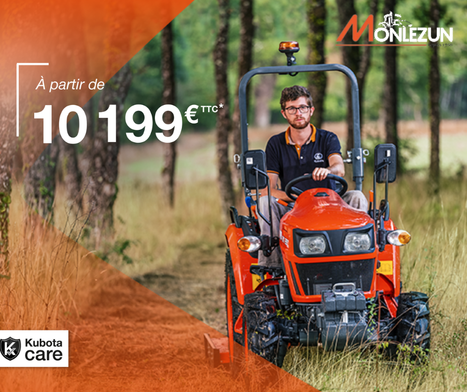 promo tracteur kubota